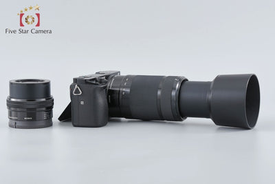[Used] SONY Sony α6000 ILCE-6000 Double Zoom Lens Kit Black