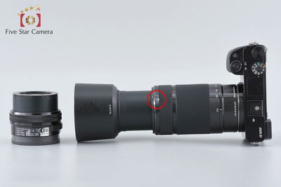 [Used] SONY Sony α6000 ILCE-6000 Double Zoom Lens Kit Black