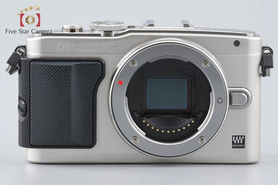 [Used] OLYMPUS PEN Lite E-PL6 Double Zoom Lens Kit Silver