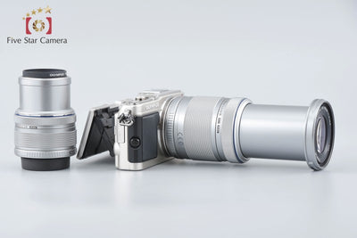 [Used] OLYMPUS PEN Lite E-PL6 Double Zoom Lens Kit Silver