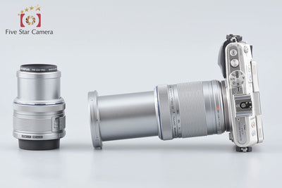 [Used] OLYMPUS PEN Lite E-PL6 Double Zoom Lens Kit Silver