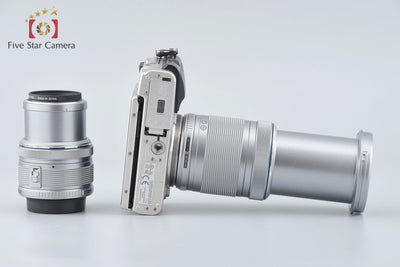 [Used] OLYMPUS PEN Lite E-PL6 Double Zoom Lens Kit Silver