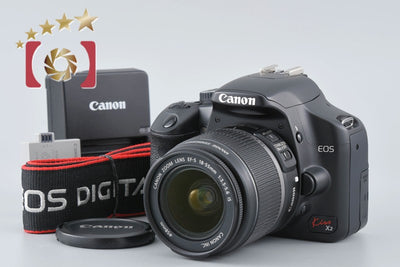 【中古】Canon キヤノン EOS Kiss X2 レンズキット シャッター回数僅少