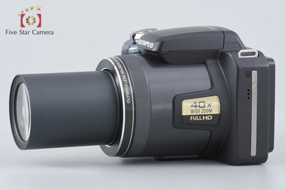 【中古】OLYMPUS オリンパス STYLUS SP-820UZ ブラック コンパクトデジタルカメラ 元箱付き
