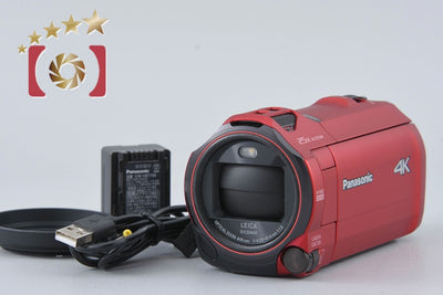 【中古】Panasonic パナソニック HC-VX992M アーバンレッド デジタル4Kビデオカメラ