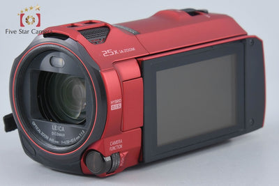 【中古】Panasonic パナソニック HC-VX992M アーバンレッド デジタル4Kビデオカメラ