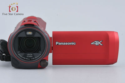 【中古】Panasonic パナソニック HC-VX992M アーバンレッド デジタル4Kビデオカメラ
