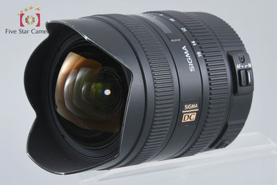 【中古】SIGMA シグマ 8-16mm f/4.5-5.6 DC HSM キヤノン用