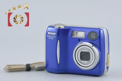 [Used] Nikon COOLPIX 4100 Cosmic Blue Compact Digital Camera