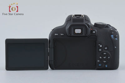 [Used] Canon EOS Kiss X9i + EF-S 18-55mm f/4-5.6 IS STM - Low Shutter Count