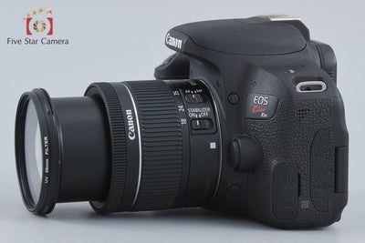 [Used] Canon EOS Kiss X9i + EF-S 18-55mm f/4-5.6 IS STM - Low Shutter Count