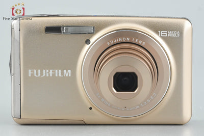[Used] FUJIFILM FinePix JX700 Gold Compact Digital Camera with Original Box