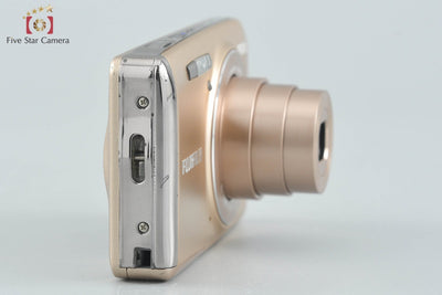 [Used] FUJIFILM FinePix JX700 Gold Compact Digital Camera with Original Box