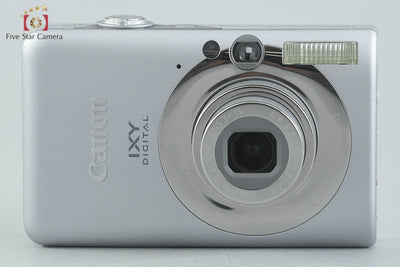【中古】Canon キヤノン IXY Digital 110 IS シルバー コンパクトデジタルカメラ 元箱付き