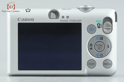 【中古】Canon キヤノン IXY Digital 110 IS シルバー コンパクトデジタルカメラ 元箱付き