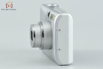 【中古】Canon キヤノン IXY Digital 110 IS シルバー コンパクトデジタルカメラ 元箱付き