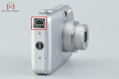 【中古】Canon キヤノン IXY Digital 110 IS シルバー コンパクトデジタルカメラ 元箱付き