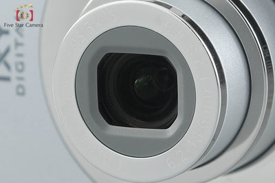 【中古】Canon キヤノン IXY Digital 110 IS シルバー コンパクトデジタルカメラ 元箱付き