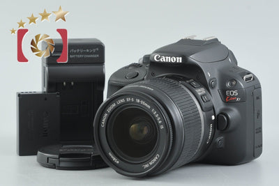 [Used] Canon EOS Kiss X7 + EF-S 18-55mm f/3.5-5.6 IS