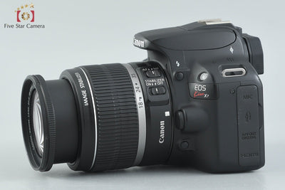 [Used] Canon EOS Kiss X7 + EF-S 18-55mm f/3.5-5.6 IS