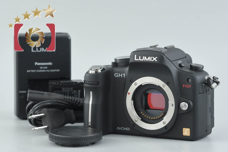 [Used] Panasonic LUMIX DMC-GH1 Comfort Black Mirrorless Interchangeable Lens Camera, Low Shutter Count