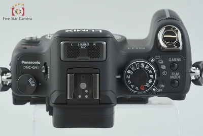 [Used] Panasonic LUMIX DMC-GH1 Comfort Black Mirrorless Interchangeable Lens Camera, Low Shutter Count