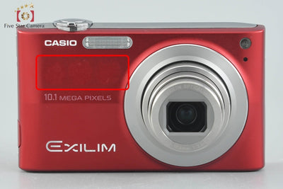 Used: Casio EXILIM ZOOM EX-Z200 Red Compact Digital Camera