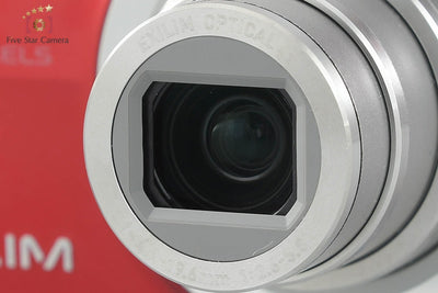 Used: Casio EXILIM ZOOM EX-Z200 Red Compact Digital Camera
