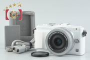 [Used] OLYMPUS Olympus PEN Lite E-PL6 14-42mm EZ Lens Kit White Shutter Count Very Low