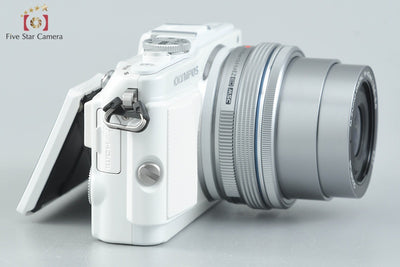 [Used] OLYMPUS Olympus PEN Lite E-PL6 14-42mm EZ Lens Kit White Shutter Count Very Low