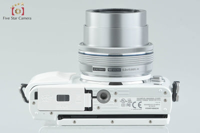 [Used] OLYMPUS Olympus PEN Lite E-PL6 14-42mm EZ Lens Kit White Shutter Count Very Low
