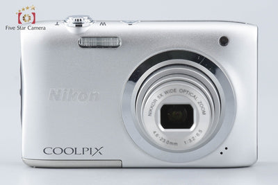 【中古】Nikon ニコン COOLPIX A100 シルバー コンパクトデジタルカメラ
