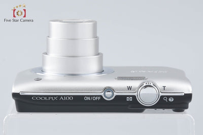 【中古】Nikon ニコン COOLPIX A100 シルバー コンパクトデジタルカメラ