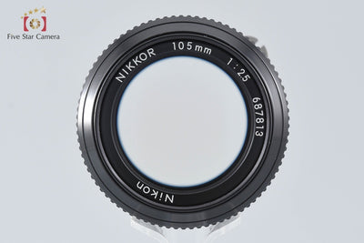 【中古】Nikon ニコン New NIKKOR 105mm f/2.5 Ai改