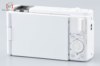 【中古】SONY ソニー VLOGCAM ZV-1 ホワイト + GP-VPT2BT シューティンググリップ