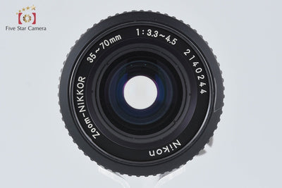 【中古】Nikon ニコン Ai-S ZOOM NIKKOR 35-70mm f/3.3-4.5