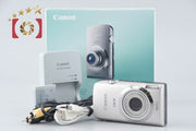 [Used] Canon IXY 10S Silver Compact Digital Camera with Original Box