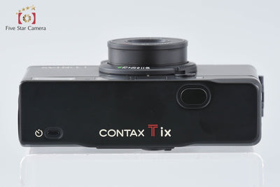 [Used] CONTAX Tix Black Compact Film Camera with Original Box
