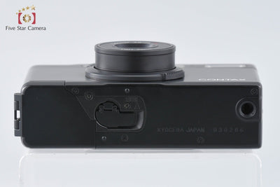 [Used] CONTAX Tix Black Compact Film Camera with Original Box
