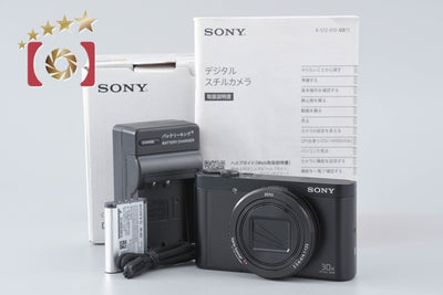 [Used] SONY Cyber-shot DSC-WX500 Black Digital Still Camera with Original Box