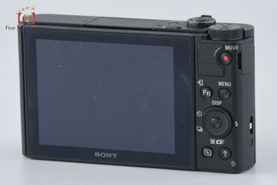 [Used] SONY Cyber-shot DSC-WX500 Black Digital Still Camera with Original Box
