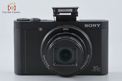 [Used] SONY Cyber-shot DSC-WX500 Black Digital Still Camera with Original Box