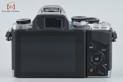 [Used] OLYMPUS OM-D E-M10 EZ Double Zoom Kit Silver, Low Shutter Count