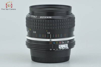 [Used] Nikon Ai NIKKOR 28mm f/2.8