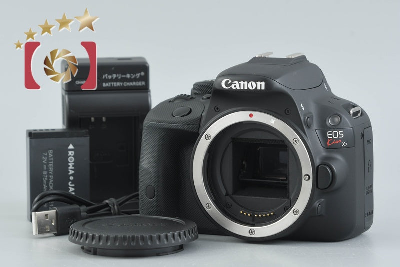 [Used] Canon EOS Kiss X7 Black Digital SLR Camera