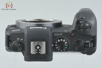 【中古】Canon キヤノン EOS RP ブラック ミラーレス一眼カメラ シャッター回数僅少