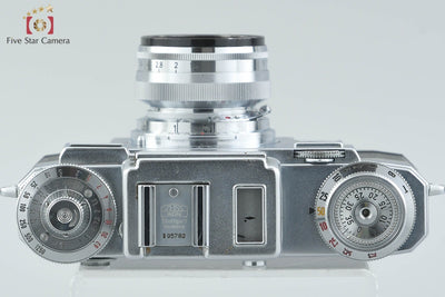 [Used] CONTAX Zeiss Ikon IIIa + Carl Zeiss Sonnar 50mm f/1.5