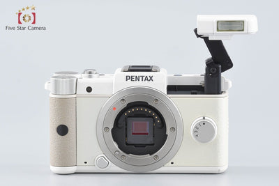 【中古】PENTAX ペンタックス Q ダブルレンズキット ホワイト シャッター回数僅少