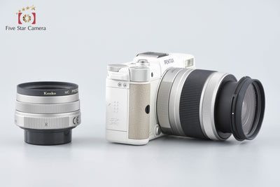 【中古】PENTAX ペンタックス Q ダブルレンズキット ホワイト シャッター回数僅少