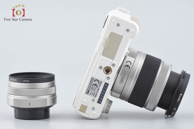【中古】PENTAX ペンタックス Q ダブルレンズキット ホワイト シャッター回数僅少